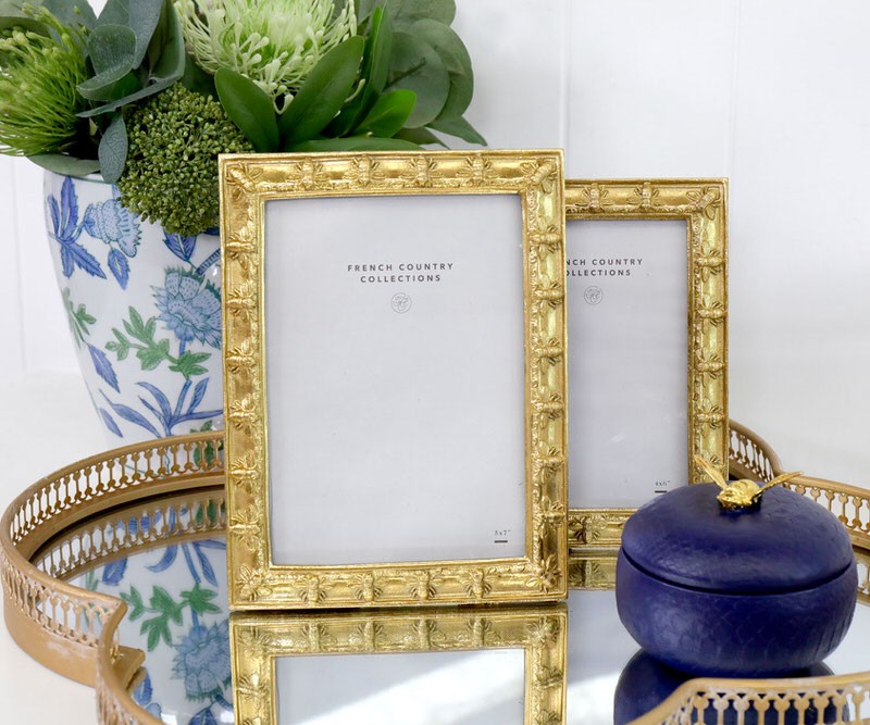 Abeille Gold Photo Frame - 5x7inch