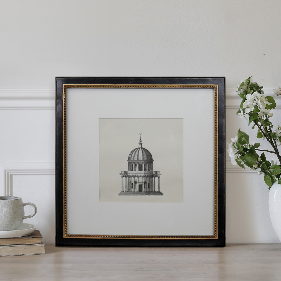Willoughby Black & Gold Gallery Wall Frame - 8x8