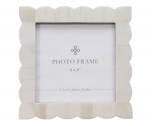 Laura Cream Bone Photo Frame 5x5