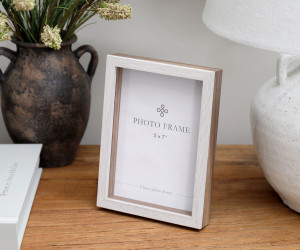 Fenwick White Wood Frame 5x7