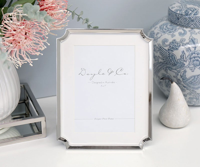 Carrington Silver Photo Frame 5x7 inch