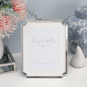 Marceau Silver Photo Frame 5x7", designed to display a favourite photograph or small artwork