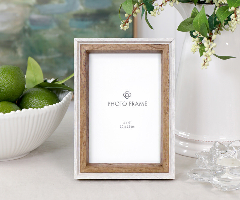 Holton 2-Tone Timber Photo Frame - 4x6