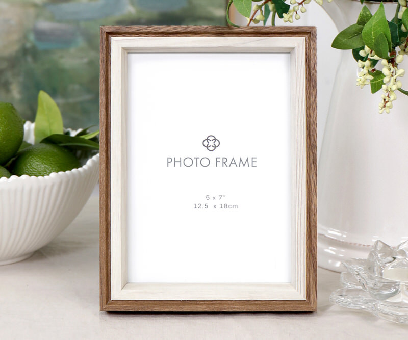 Stanton 2-Tone Timber Photo Frame - 5x7"