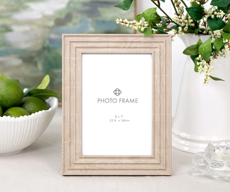 Florence Fluted Birch Photo Frame 5x7"