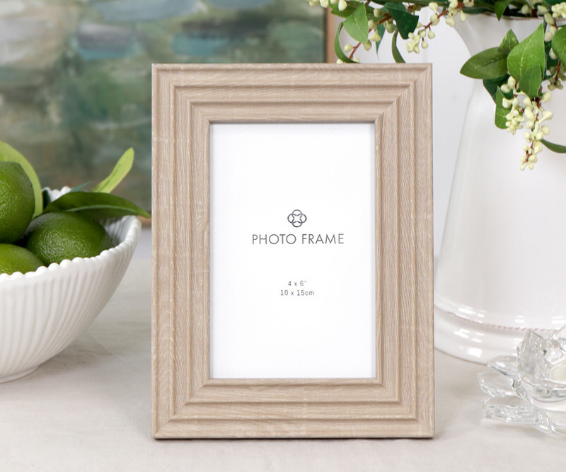 Florence Fluted Birch Photo Frame - 4x6"