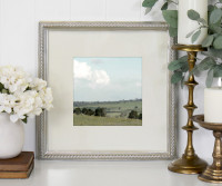 Kesby Silver Braid Picture Frame - 8x8