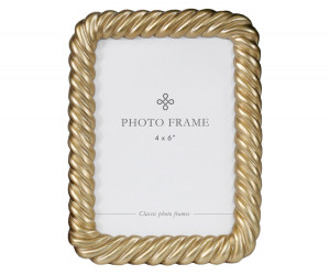 Belgrave Gold Rope Photo Frame 5x7