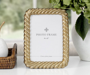 Belgrave Gold Rope Photo Frame 5x7