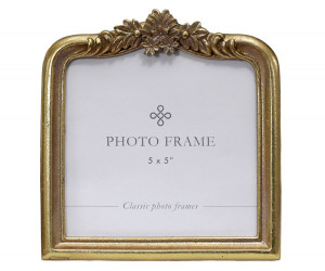 Clarissa Gold Arch Photo Frame 5x5