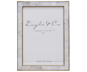 Belle Mother of Pearl Photo Frame 5x7