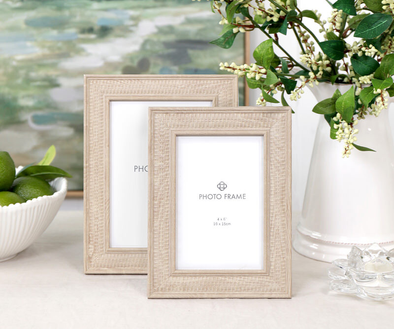 Seaforth Natural Weave Photo Frame - 5x7 inch