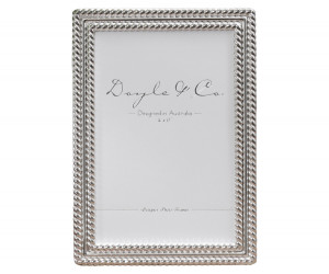 Palladino Silver Rope Photo Frame 4x6