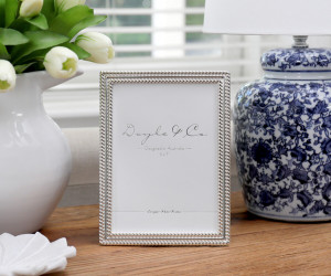 Palladino Silver Rope Photo Frame 5x7