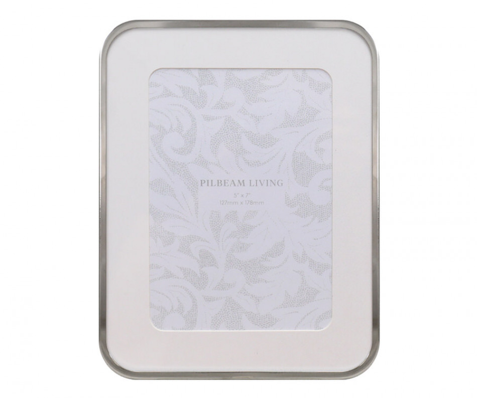 Hepburn Silver Photo Frame 5x7"