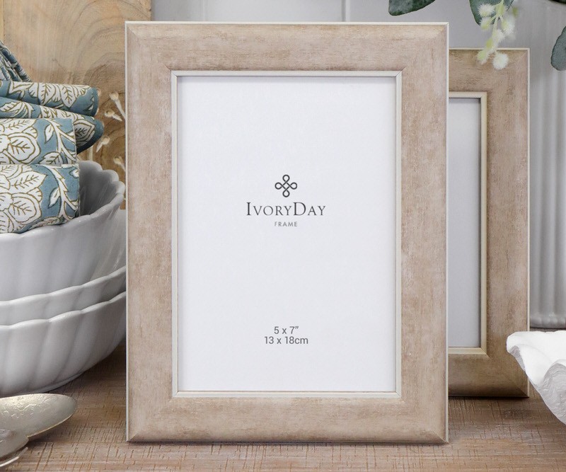 Inverell Limewash Photo Frame - 5x7"