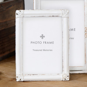 Cappella Vintage White Photo Frame 3.5x5"