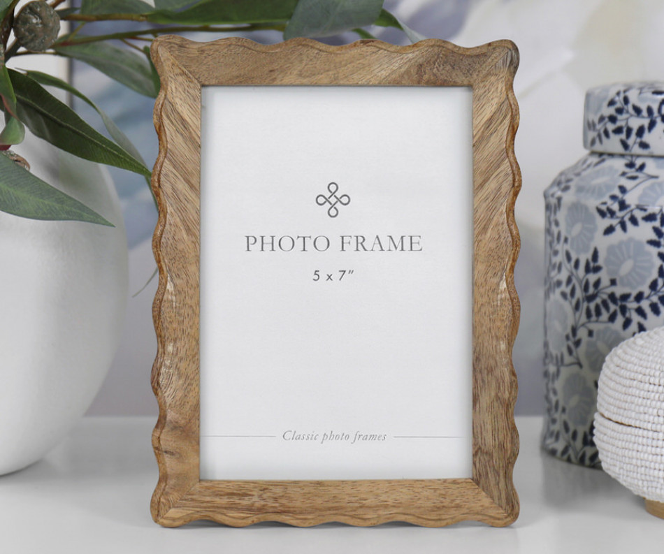 Elena Mango Wood Photo Frame 5x7"