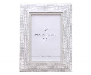Eastview White Photo Frame 4x6