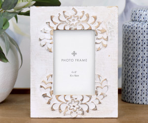 Palm Beach Whitewash Photo Frame 4x6