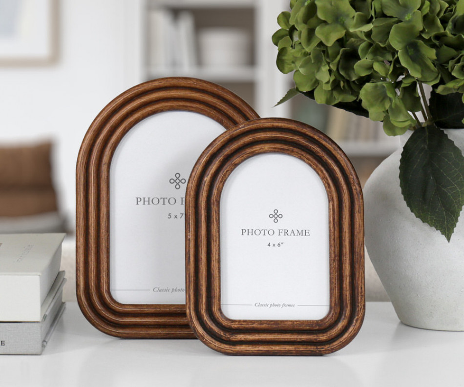 Cranley Wood Arch Photo Frame 4x6