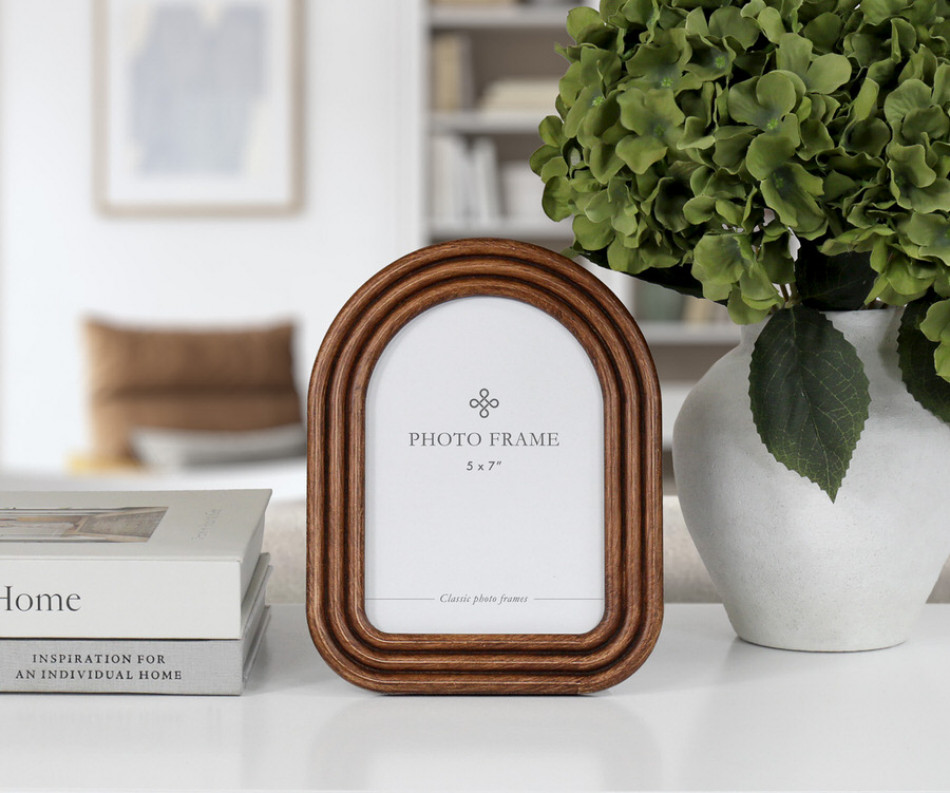 Cranley Wood Arch Photo Frame 5x7