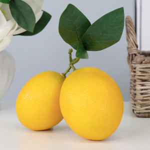 Lisbon Lemon Cluster with Leaf, decorative tableware