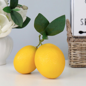 Lisbon Lemon Cluster with Leaf, highlighting the product's distinctive form and defining design