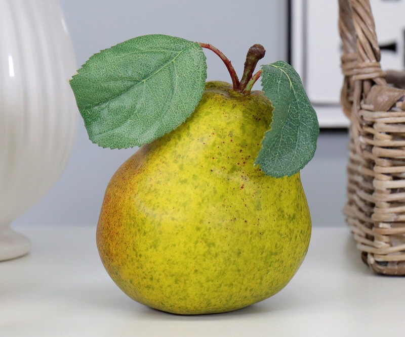 Bartlett Pear with Leaves