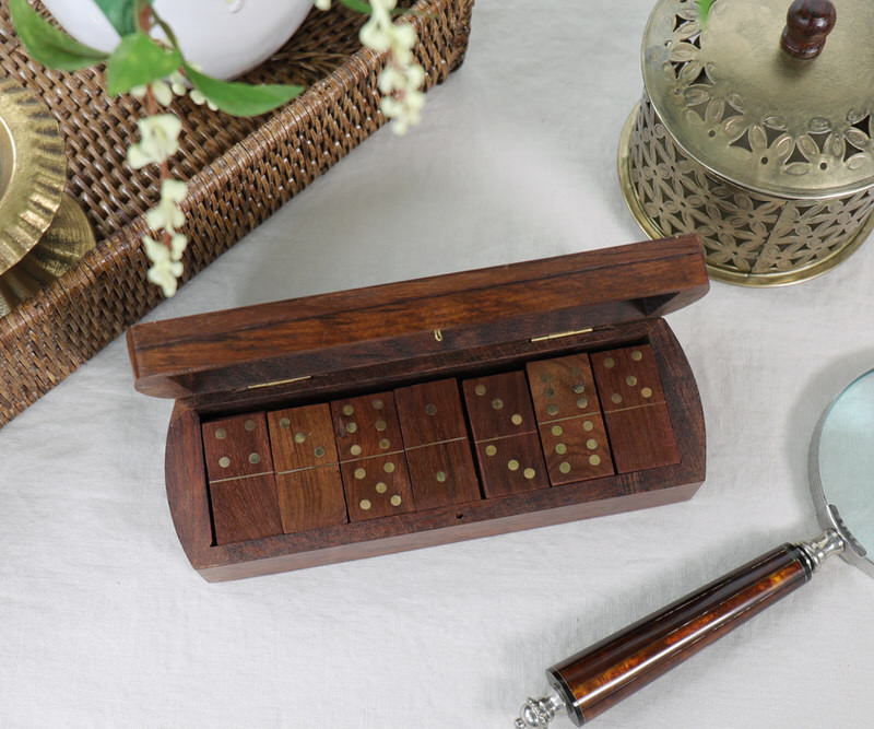 Belmont Box of Dominoes Domino Game Set