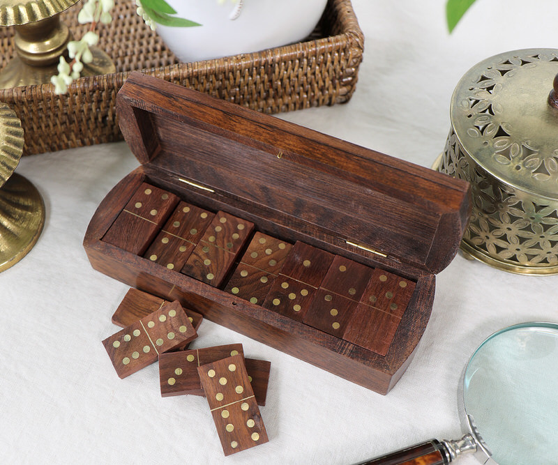 Belmont Box of Dominoes Domino Game Set