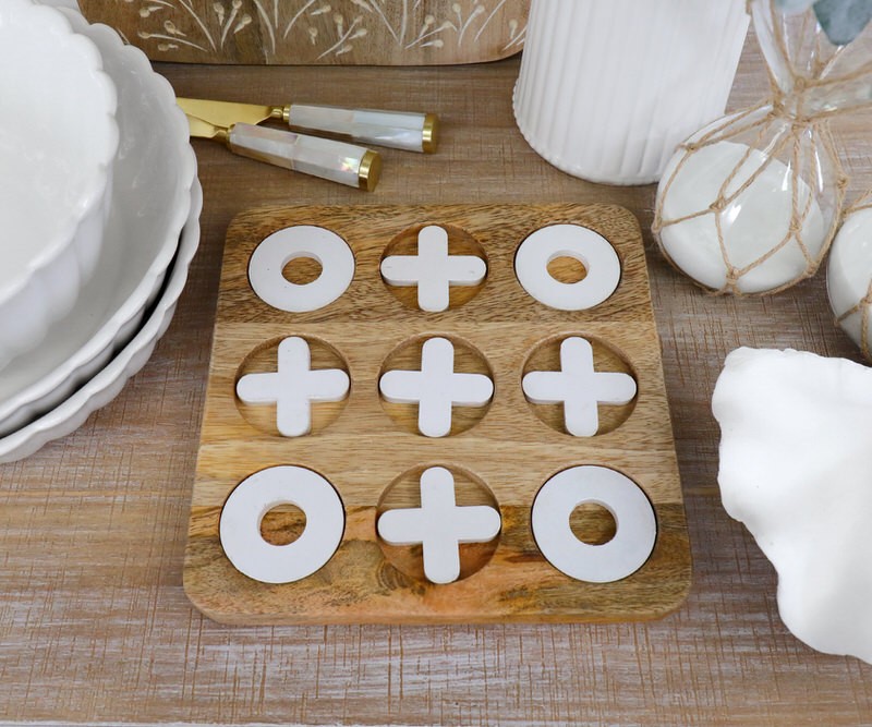 Palermo Noughts & Crosses Table Game Shop by colour