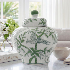 Wide Hawthorn Lane Ginger Jar, presented as a standalone item for straightforward product identification