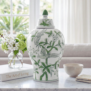 Tall Hawthorn Lane Ginger Jar, presented as a standalone item for straightforward product identification