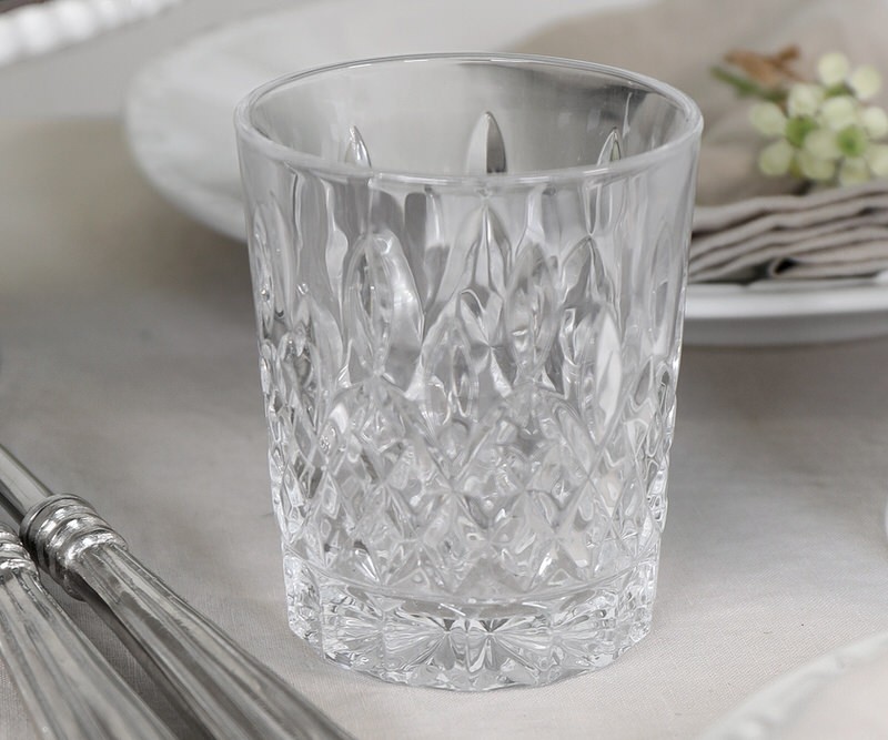 Set 6 Paxton Cut Glass Tumblers