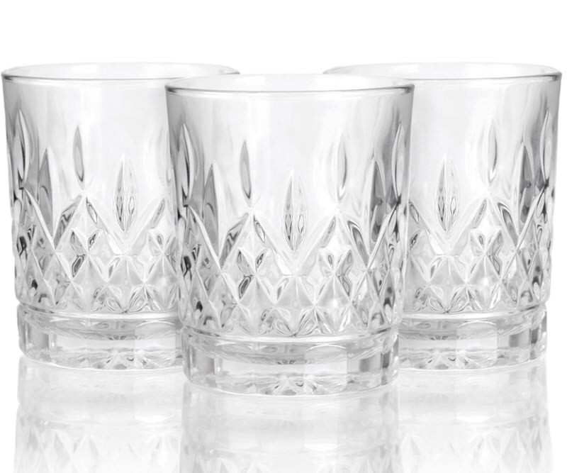 Set 6 Paxton Cut Glass Tumblers