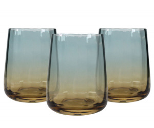 Set 4 Marina Ombre Tumbler Glasses