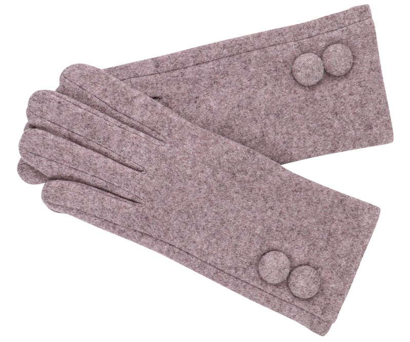 Winona 2 Button Gloves - Lilac