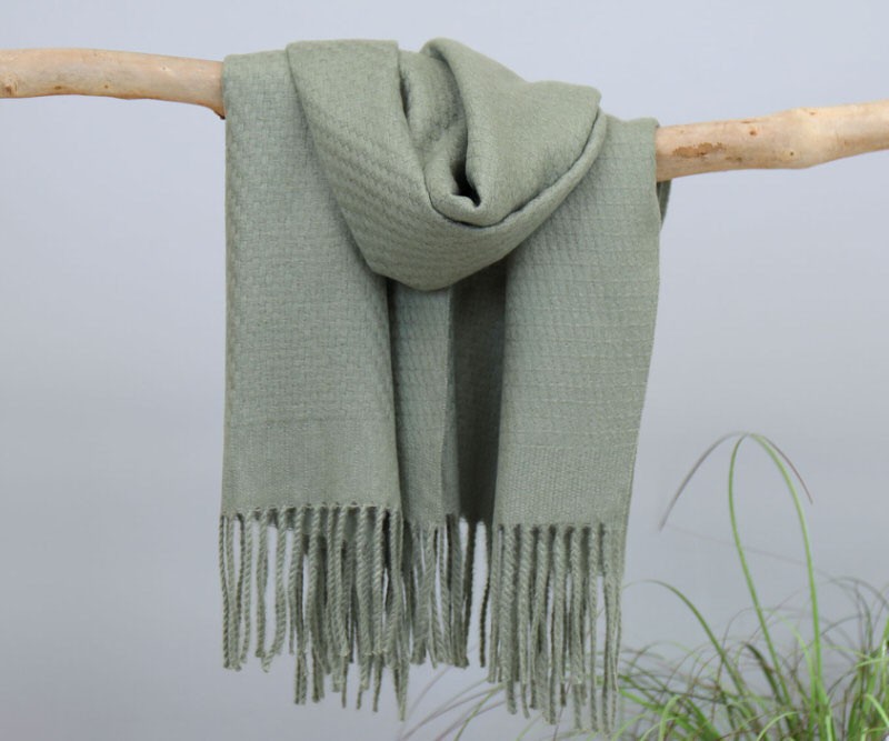 Sage Green Winter Scarf Accessories, scarves, bags available online