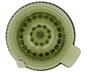 Heritage Green Glass Juicer
