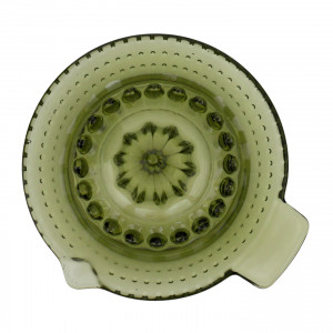 Heritage Green Glass Juicer