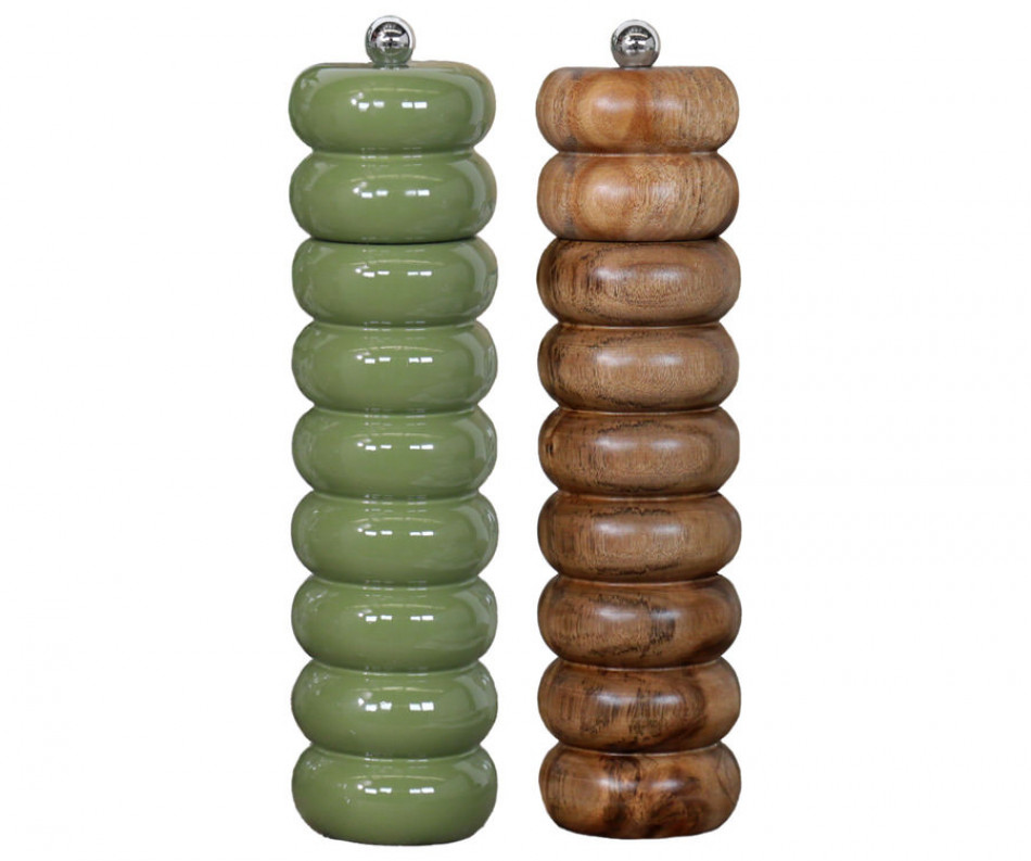 Cromwell Salt & Pepper Grinder - Natural Wood