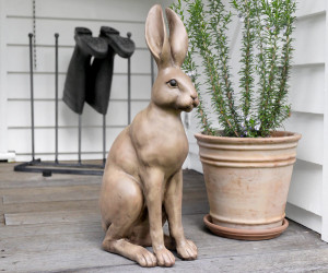 Harold the Hare Sculpture - Brown