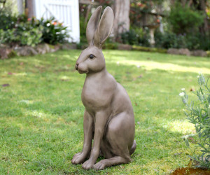 Harold the Hare Sculpture - Brown