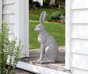 Harold the Hare Sculpture - Grey