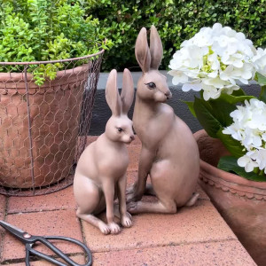 Small Harold the Hare Sculpture - Brown
