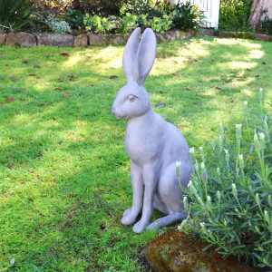 Harold the Hare Sculpture - Grey