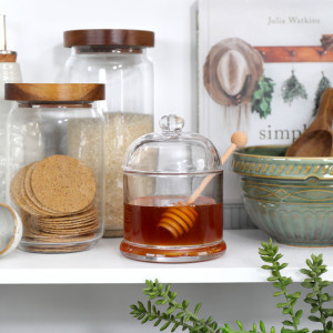 Ashdown Honey Jar & Dipper, presented as a standalone item for straightforward product identification