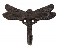 Dragonfly Wall Hook - Cast Iron
