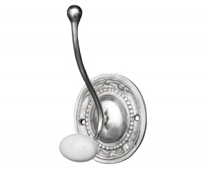 Eloise Silver Round Single Hook